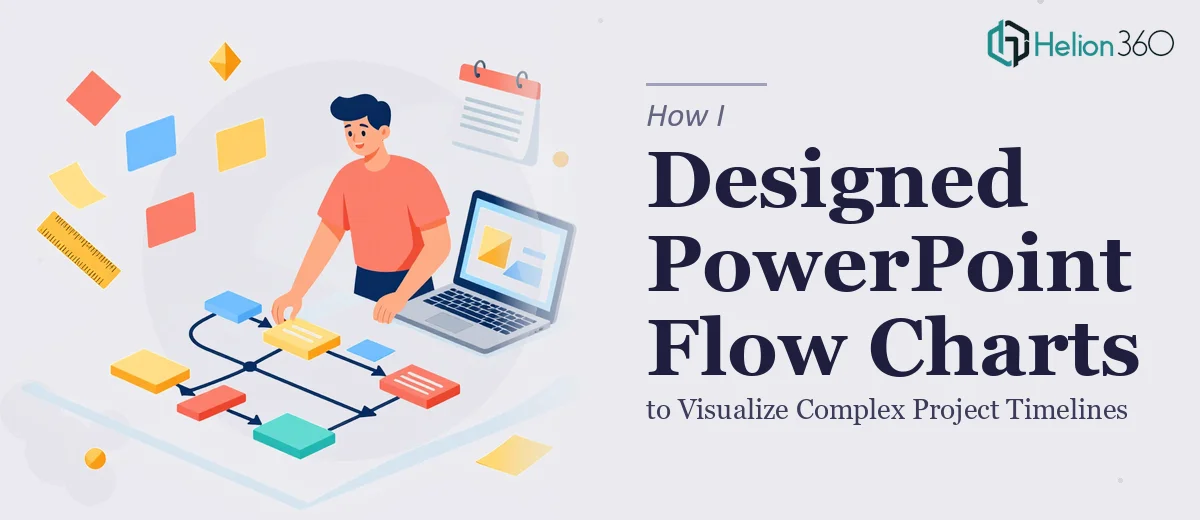 How I Designed PowerPoint Flow Charts to Visualize Complex Project Timelines