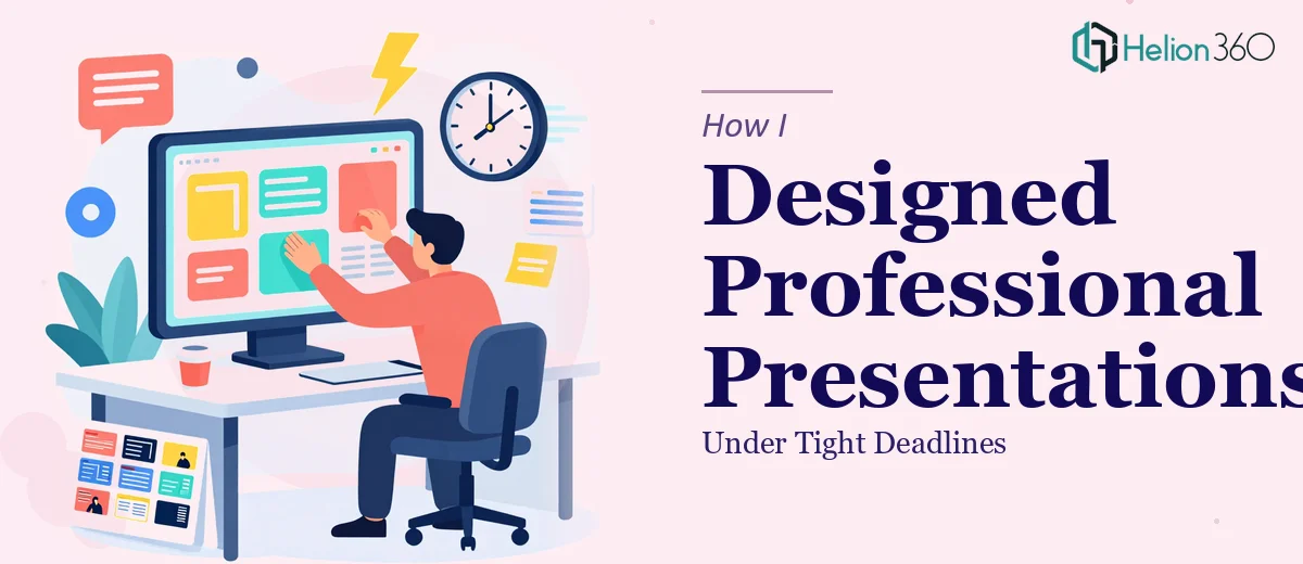 How I Designed Professional PowerPoint Presentations Under Tight Deadlines