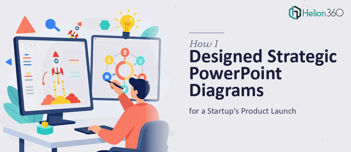 How I Designed Two Strategic PowerPoint Diagrams for a Startup's Product Launch