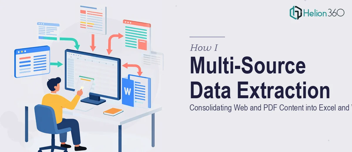 How I Executed a Multi-Source Data Extraction Project: Consolidating Web and PDF Content into Excel and Word