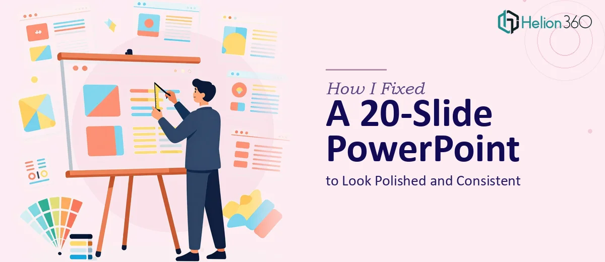 How I Fixed a 20-Slide PowerPoint Presentation to Look Polished and Consistent