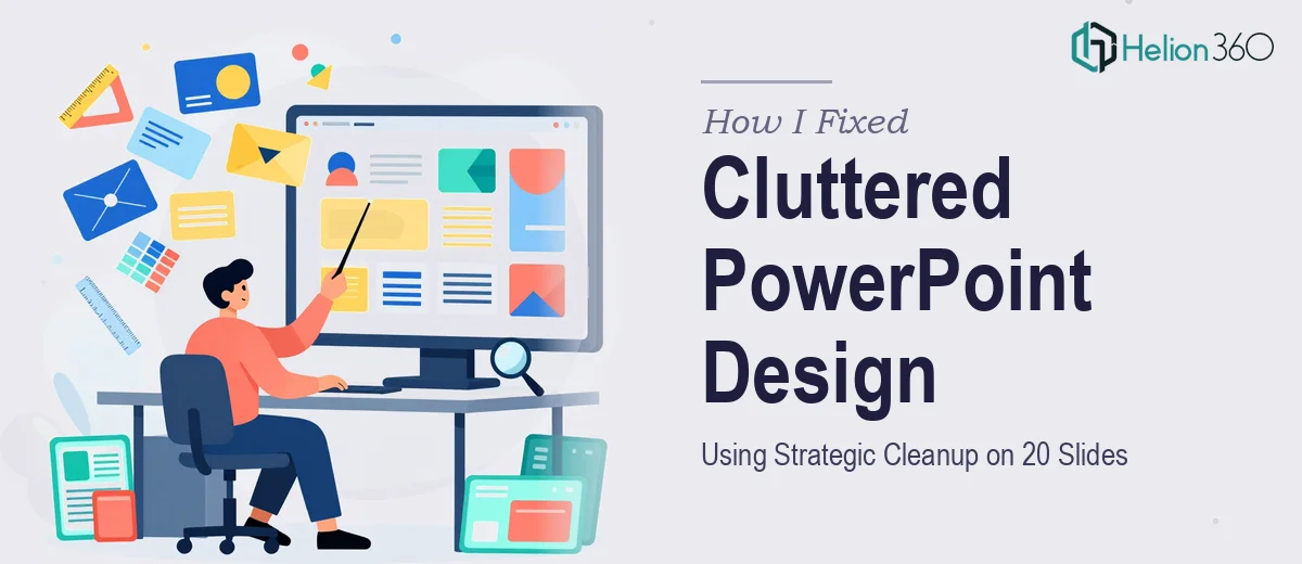 How I Fixed a Cluttered 20-Slide PowerPoint Presentation Using Strategic Design Cleanup