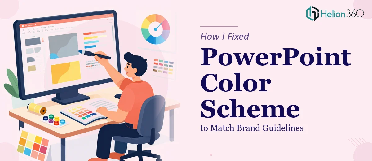 How I Fixed a PowerPoint Deck's Color Scheme to Match Brand Guidelines