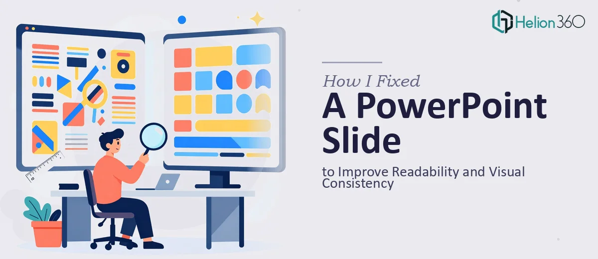 How I Fixed a PowerPoint Slide to Improve Readability and Visual Consistency