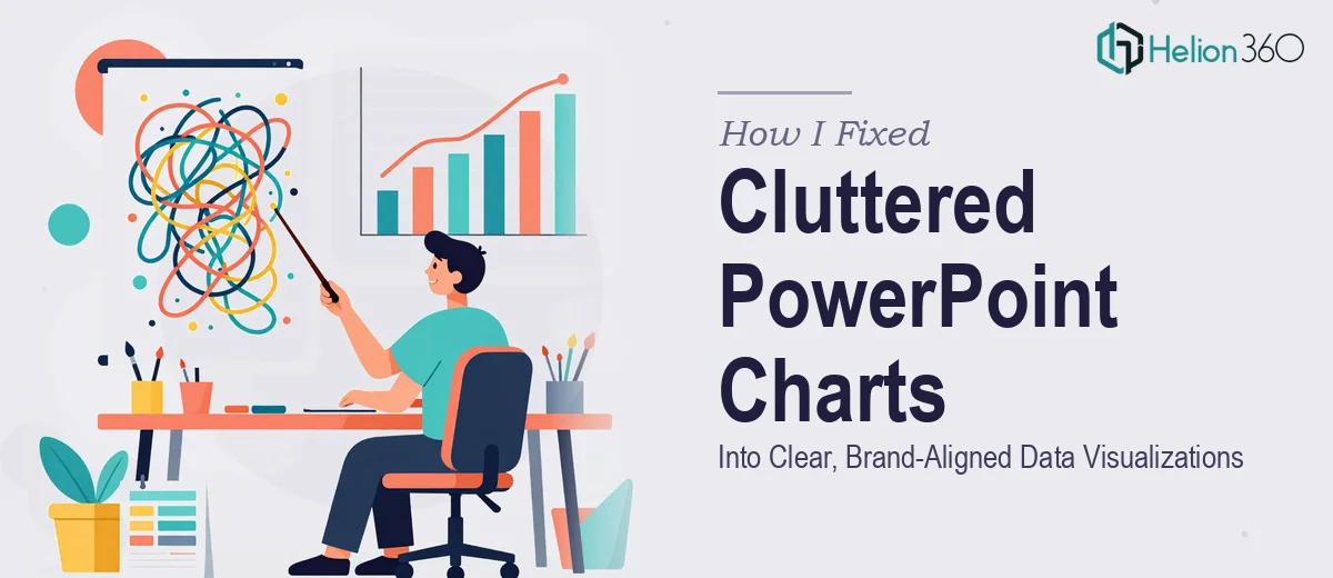 How I Fixed Cluttered PowerPoint Charts Into Clear, Brand-Aligned Data Visualizations