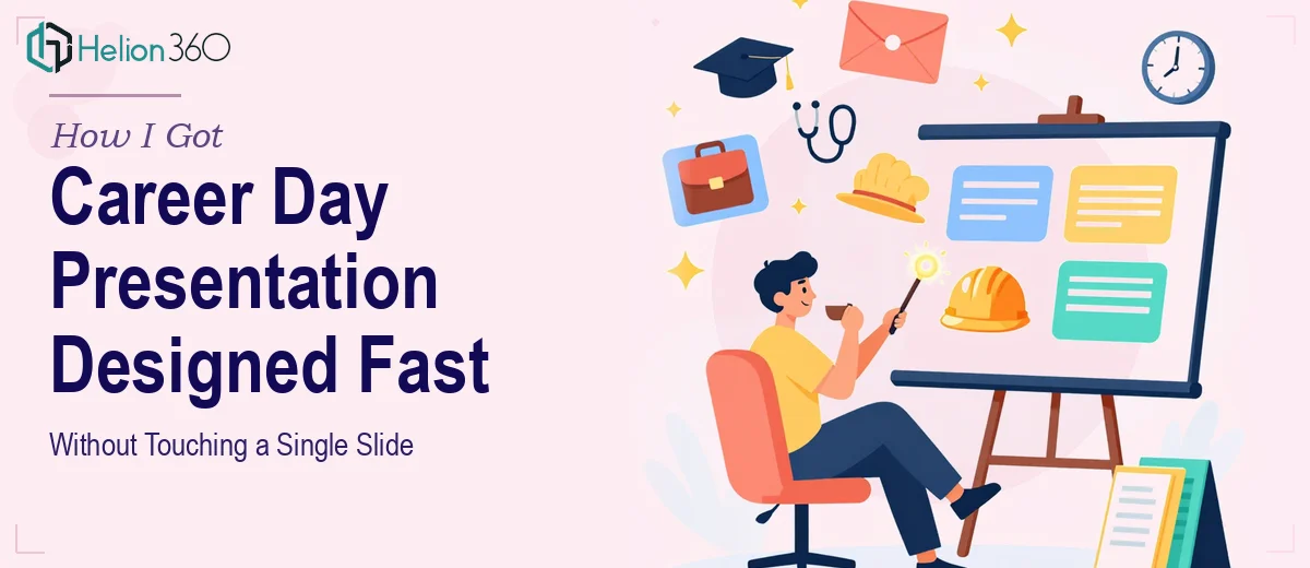 How I Got a Career Day School Presentation Designed Fast — Without Touching a Single Slide