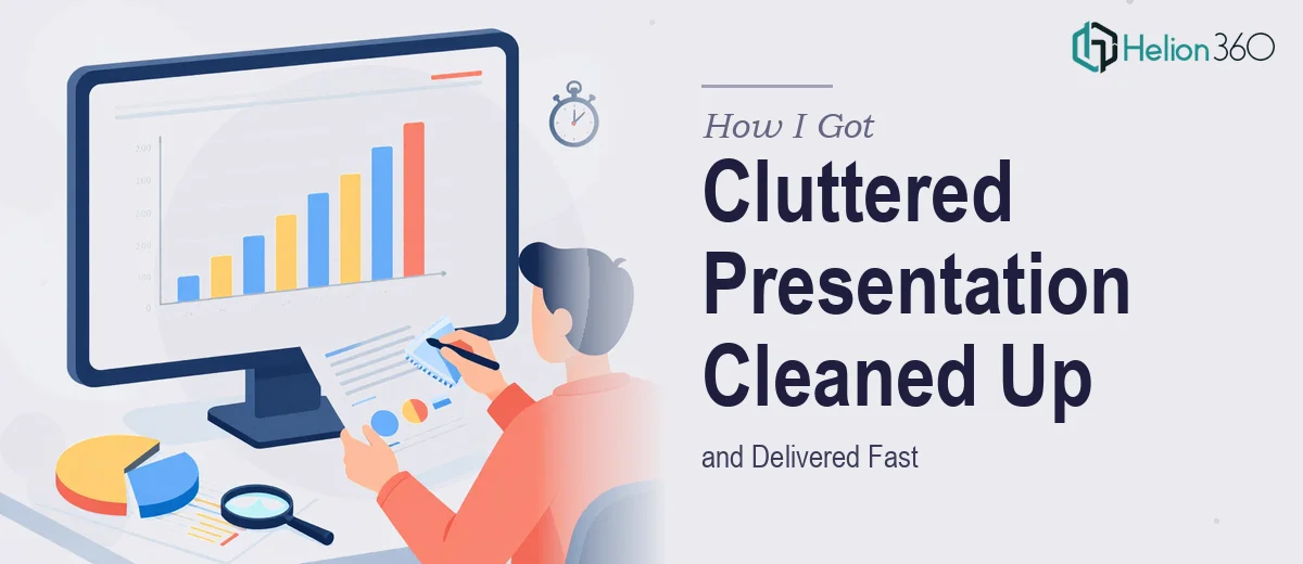 How I Got a Cluttered Market Research Presentation Cleaned Up and Delivered Fast