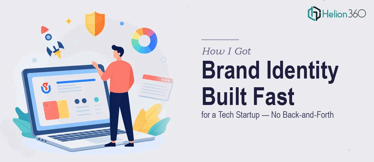 How I Got a Complete Brand Identity System Built for a Tech Startup — Without the Weeks of Back-and-Forth
