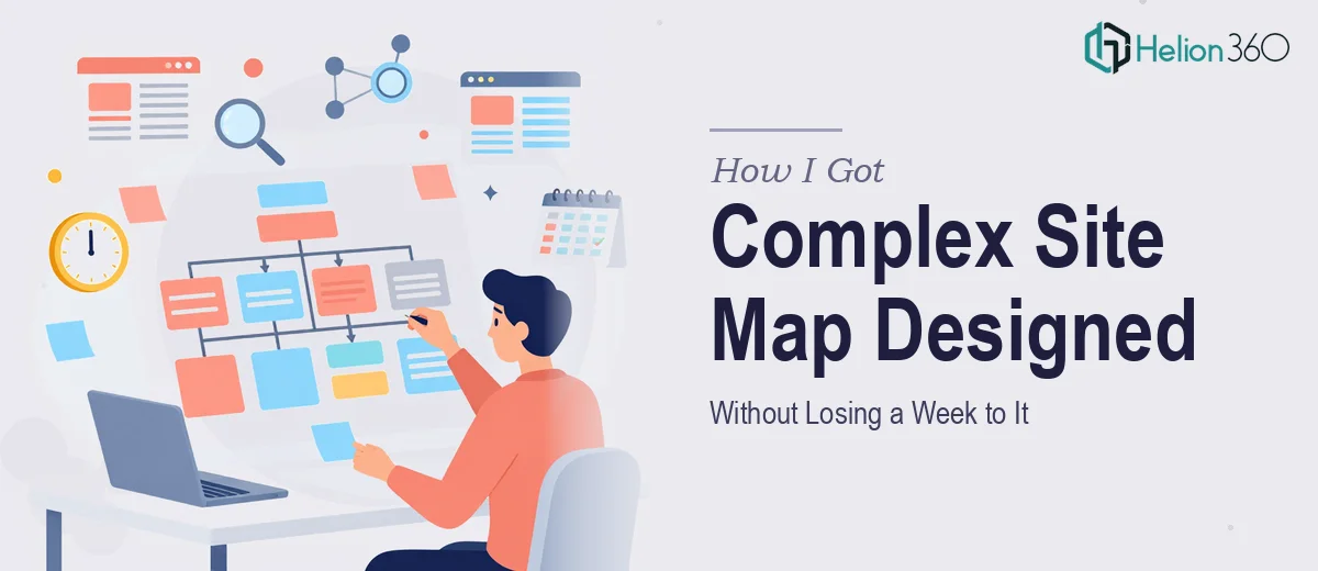 How I Got a Complex Presentation Site Map Designed Without Losing a Week to It