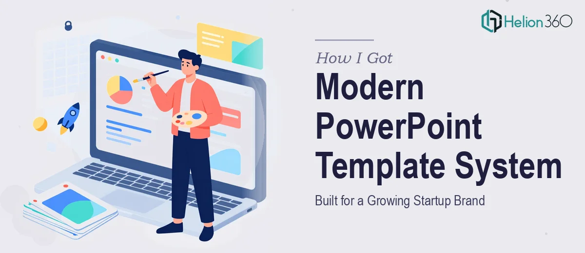 How I Got a Modern PowerPoint Template System Built for a Growing Startup Brand