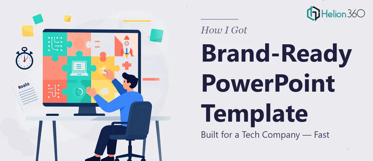 How I Got a Polished, Brand-Ready PowerPoint Template Built for a Tech Company — Fast