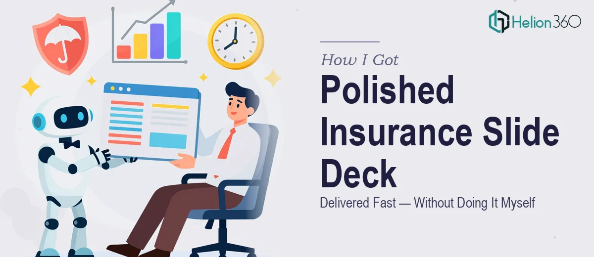 How I Got a Polished Quarterly Insurance Slide Deck Delivered Fast — Without Doing It Myself