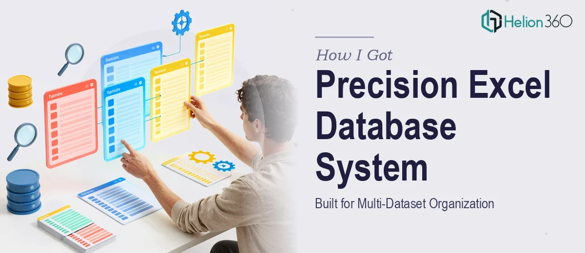 How I Got a Precision Excel Database System Built for Multi-Dataset Organization