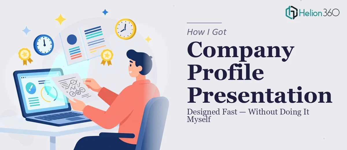 How I Got Our Company Profile Presentation Designed Fast — Without Attempting It Myself