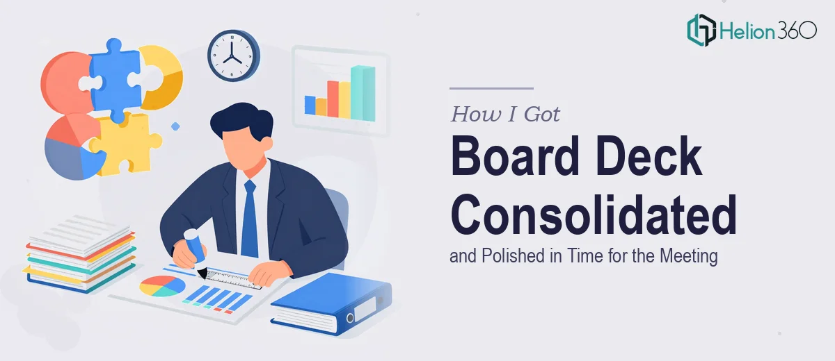 How I Got Our Quarterly Board Deck Consolidated and Polished in Time for the Meeting