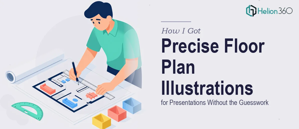 How I Got Precise Floor Plan Illustrations for a Presentation Delivered Without the Guesswork