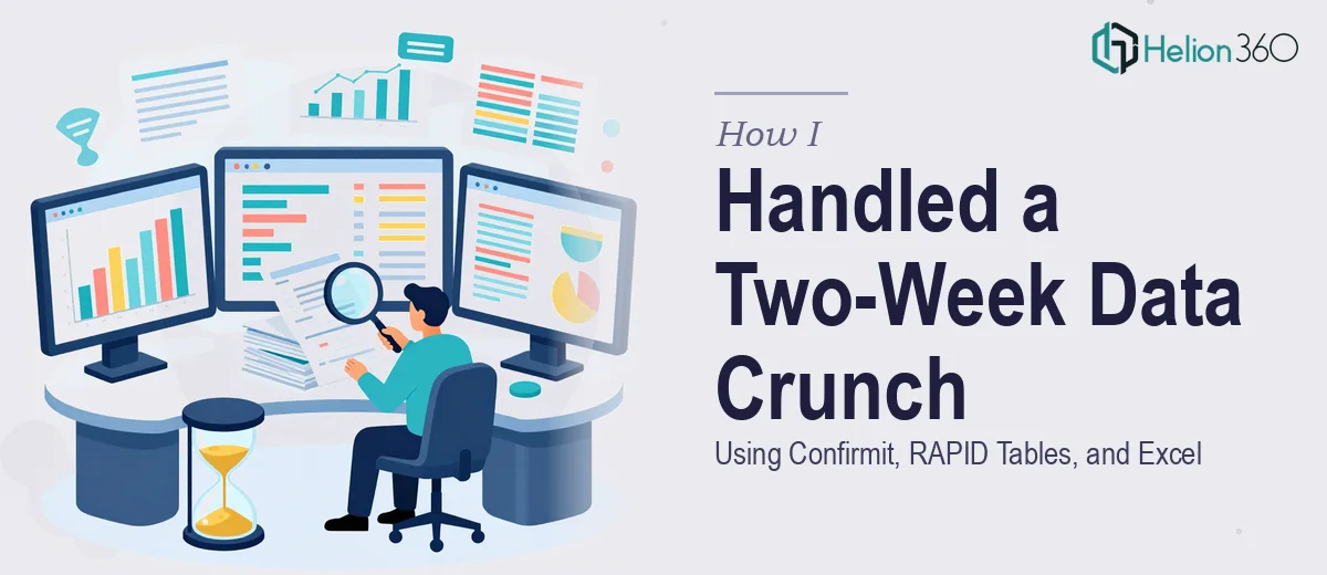 How I Handled a Two-Week Data Crunch Using Confirmit, RAPID Tables, and Excel