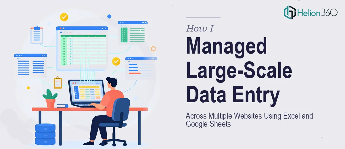 How I Managed Large-Scale Data Entry Across Multiple Websites Using Excel and Google Sheets
