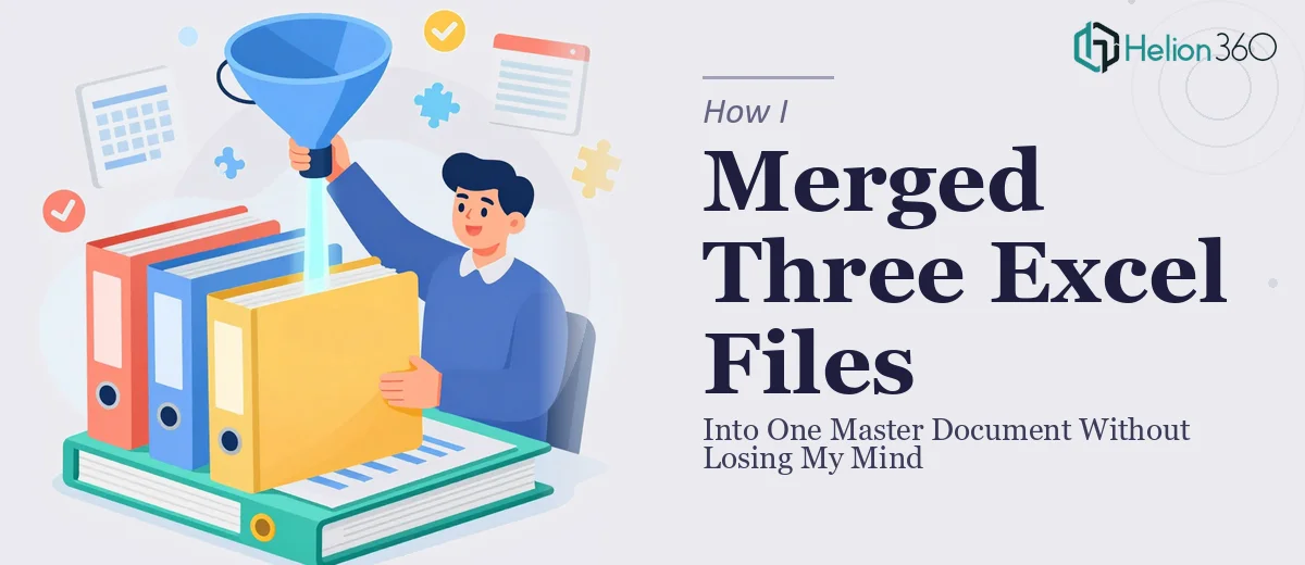 How I Merged Three Excel Files Into One Master Document (Without Losing My Mind)
