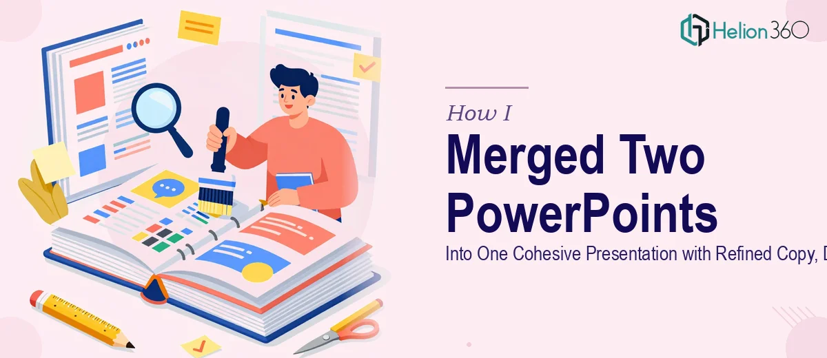 How I Merged Two PowerPoint Files and Refined the Copy, Design, and Messaging Into One Cohesive Presentation