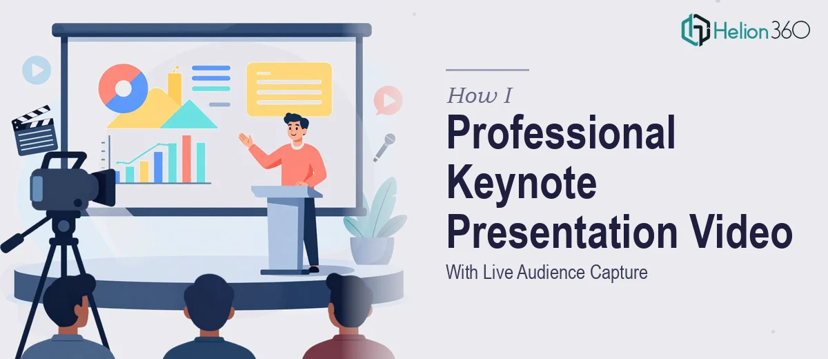 How I Produced a Professional Keynote Presentation Video With Live Audience Capture