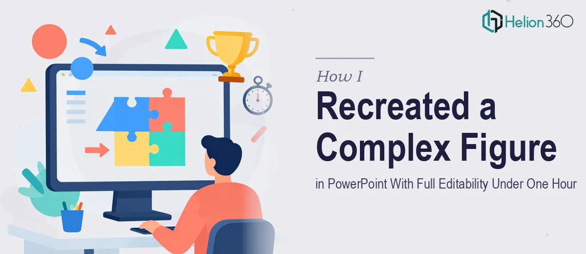 How I Recreated a Complex Figure in PowerPoint With Full Editability Under One Hour