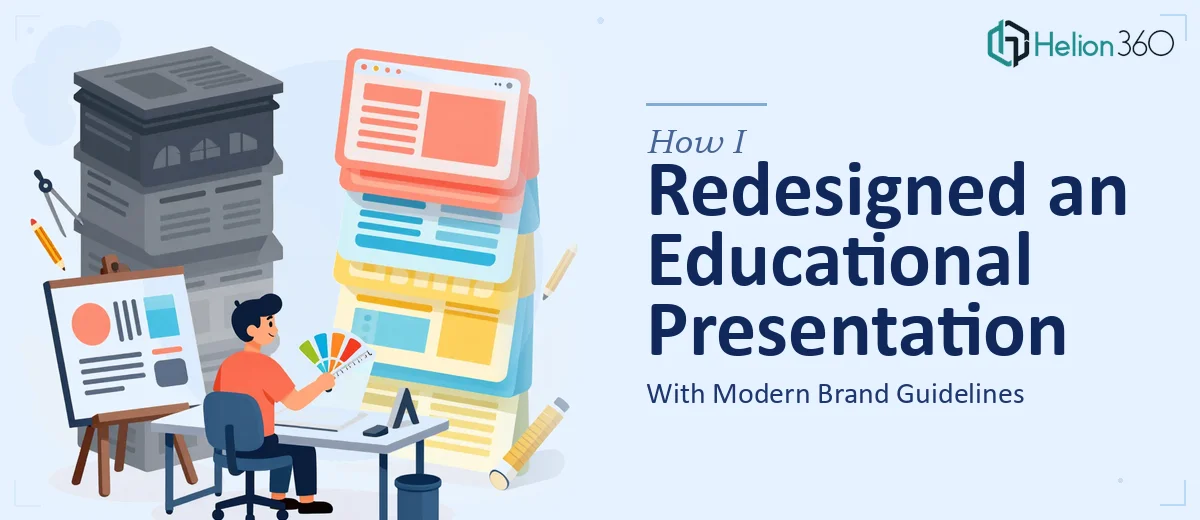 How I Redesigned a 16-Page Educational Presentation With Modern Brand Guidelines