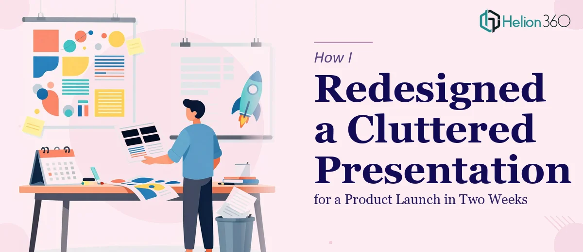 How I Redesigned a Cluttered Product Launch Presentation in Two Weeks