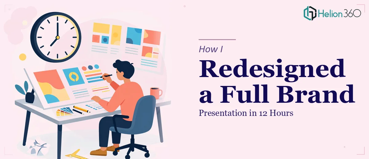How I Redesigned a Complete Brand Presentation in 12 Hours