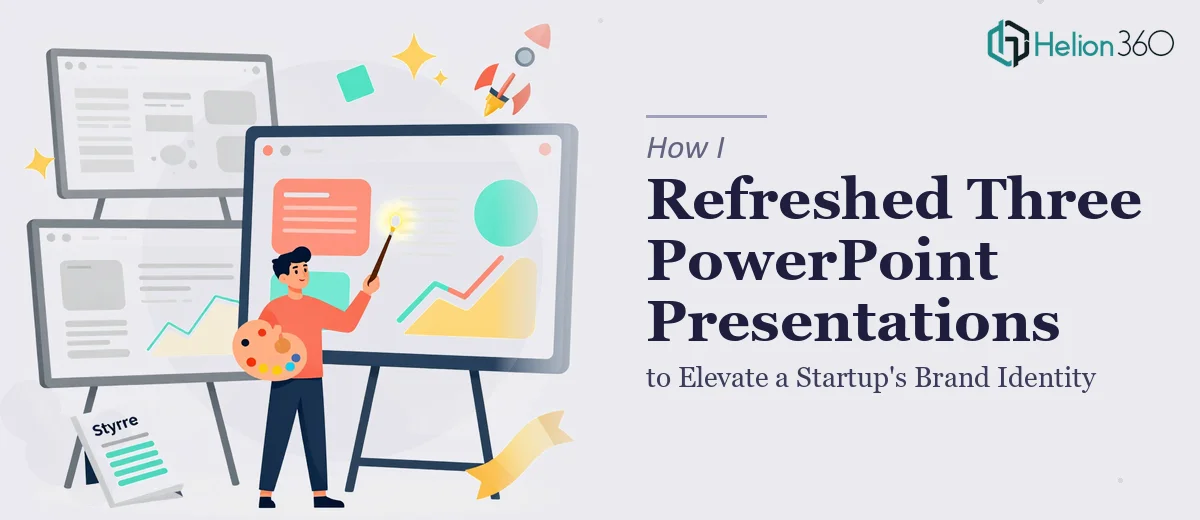 How I Refreshed Three PowerPoint Presentations to Elevate a Startup's Brand Identity