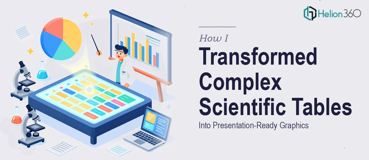 How I Transformed Complex Scientific Tables Into Presentation-Ready Graphics