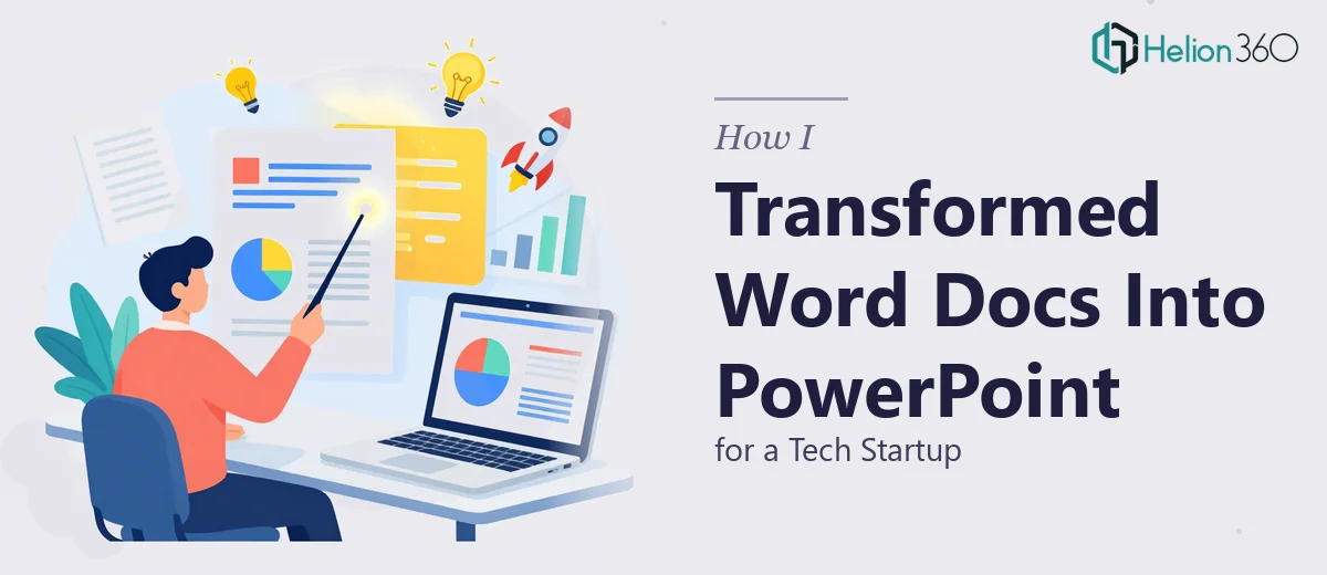 How I Transformed Plain Word Documents Into Dynamic PowerPoint Presentations for a Tech Startup
