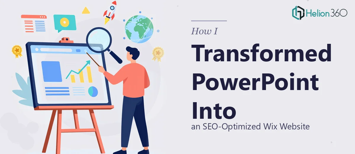 How I Transformed PowerPoint Presentations Into an SEO-Optimized Wix Website
