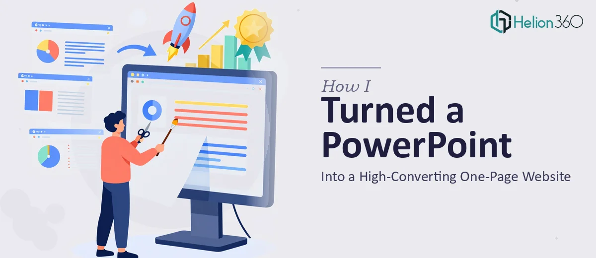 How I Turned a PowerPoint Presentation Into a High-Converting One-Page Website