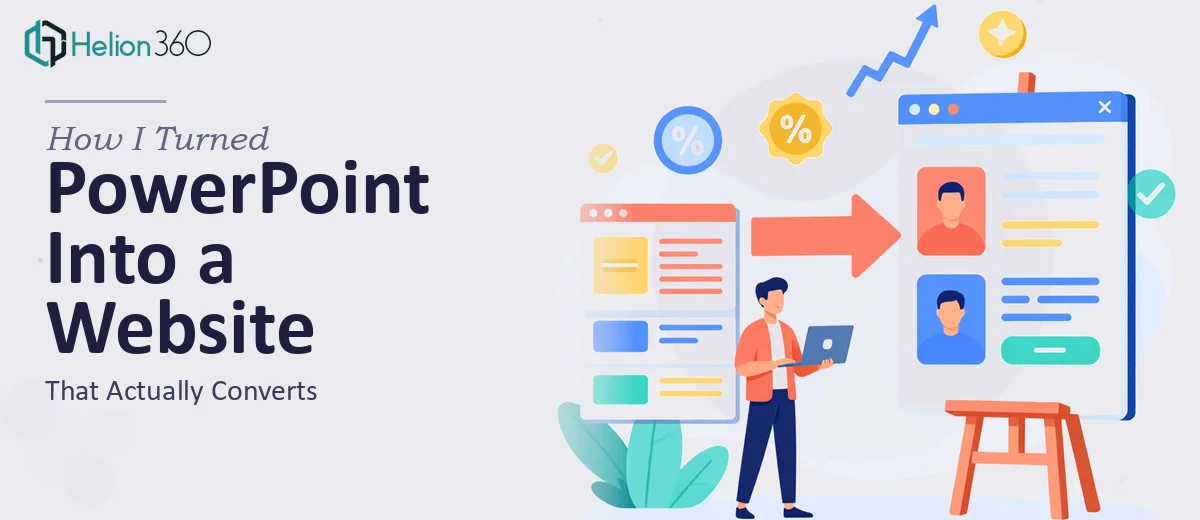 How I Turned a PowerPoint Presentation Into a High-Converting One-Page Website