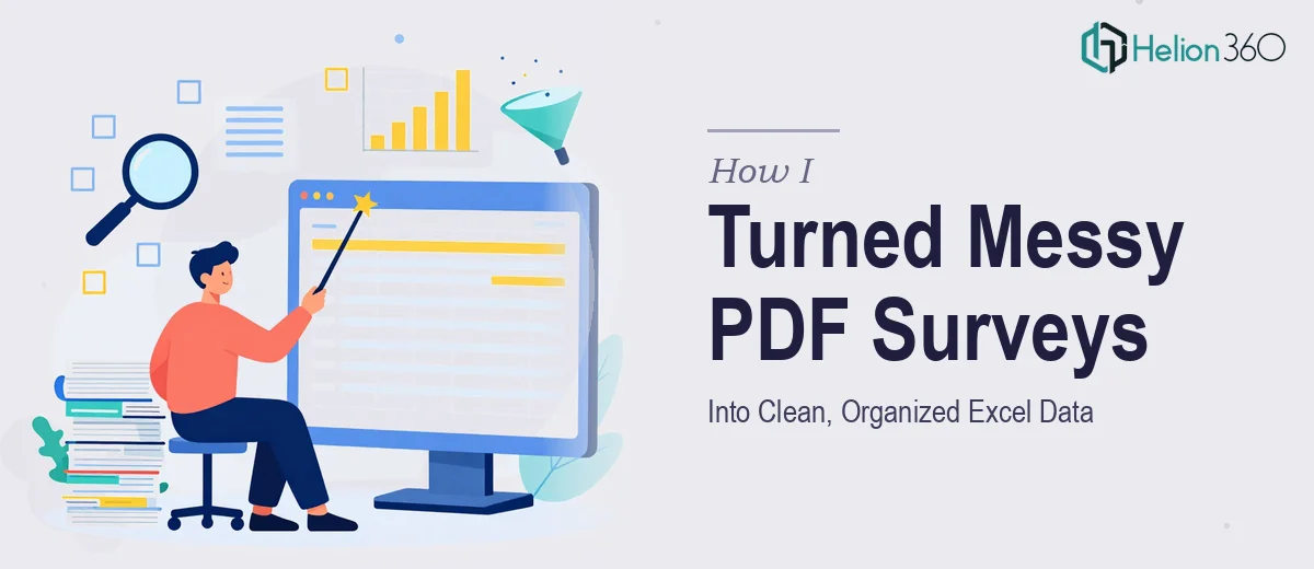 How I Turned Messy PDF Surveys Into Clean, Organized Excel Data