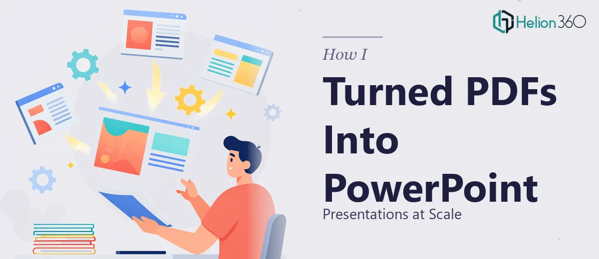 How I Turned PDFs Into Polished PowerPoint Presentations at Scale