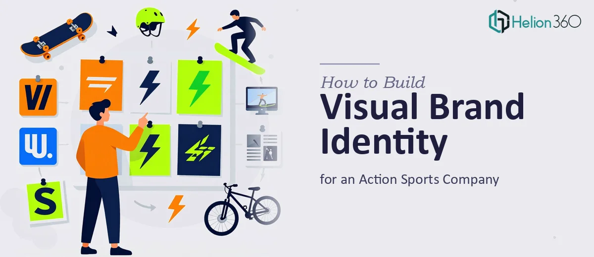 How to Build a Visual Brand Identity for an Action Sports Company