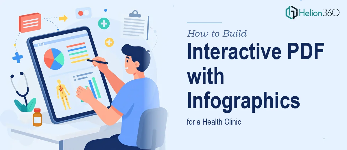 How to Build an Interactive PDF with Dynamic Infographics for a Health Clinic