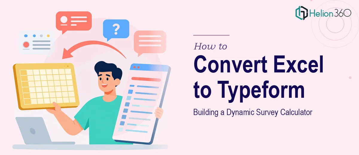How to Convert an Excel Calculator Into a Dynamic Typeform Survey