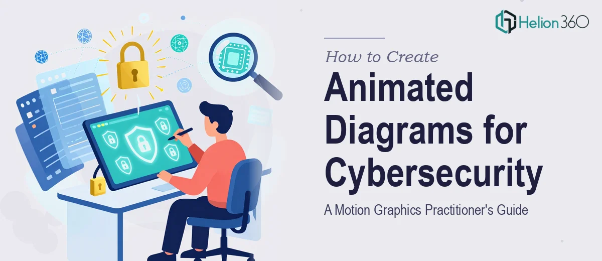 How to Create Animated Diagrams for Cybersecurity: A Motion Graphics Practitioner's Guide