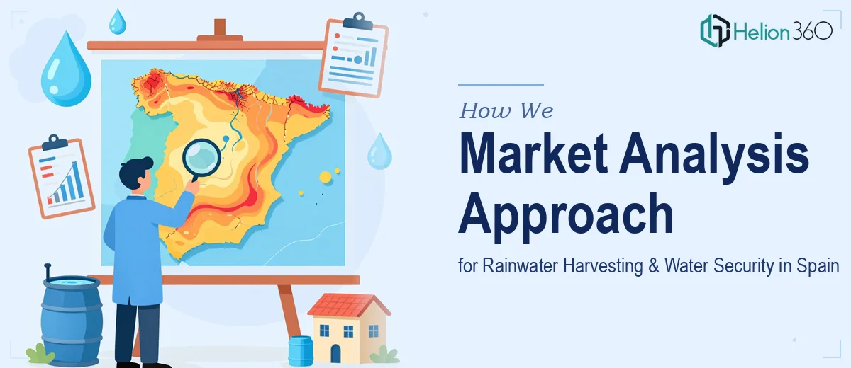 How We Approached Market Analysis for Rainwater Harvesting and Water Security in Spain