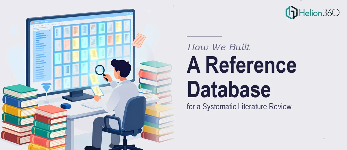 How We Built a Comprehensive Reference Database for a Systematic Literature Review