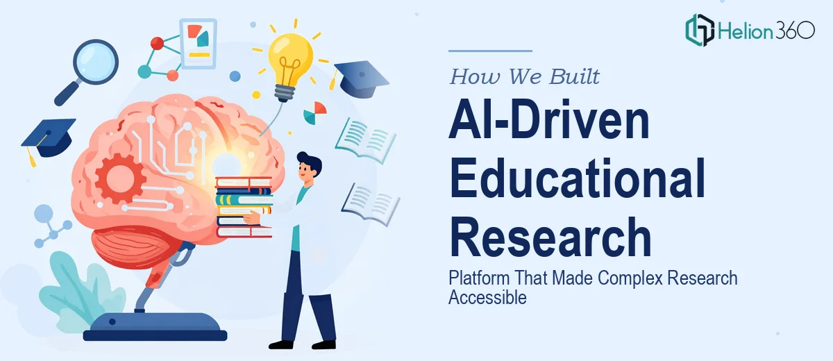 How We Built an AI-Driven Platform That Made Complex Educational Research Accessible