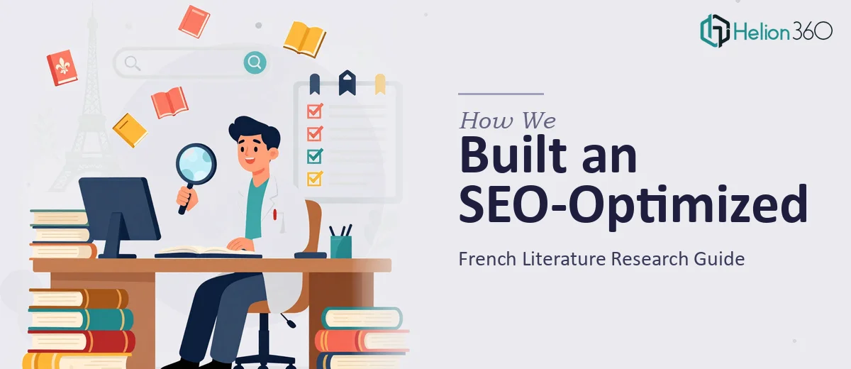 How We Built an SEO-Optimized French Literature Research Guide