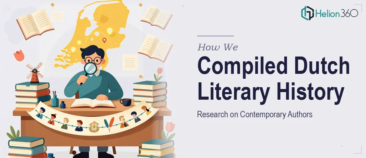 How We Compiled Comprehensive Research on Dutch Literary History and Contemporary Authors