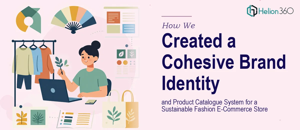 How We Created a Cohesive Brand Identity and Product Catalogue System for a Sustainable Fashion E-Commerce Store