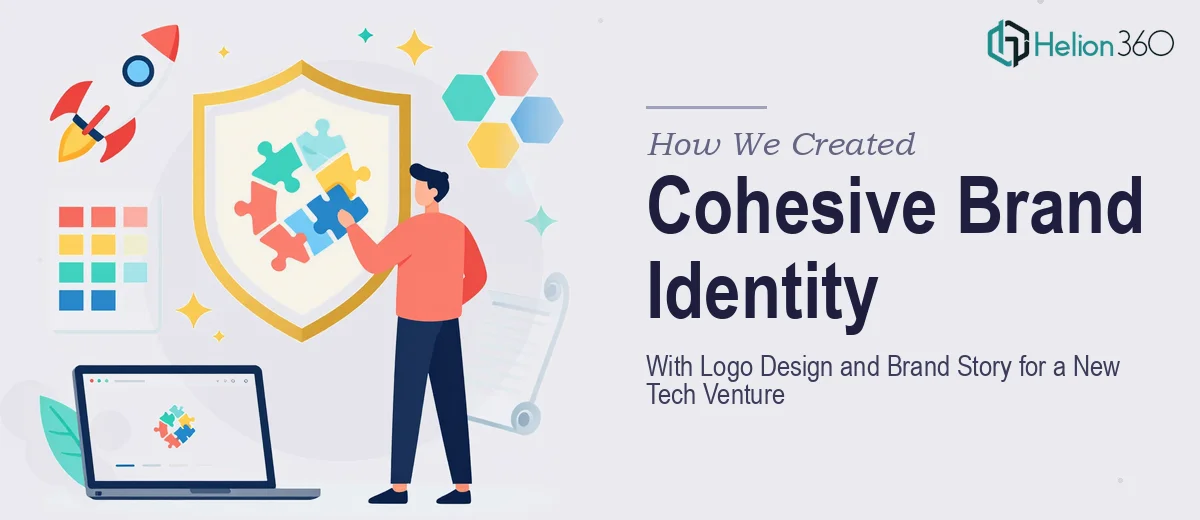 How We Created a Cohesive Brand Identity With Logo Design and Brand Story for a New Tech Venture