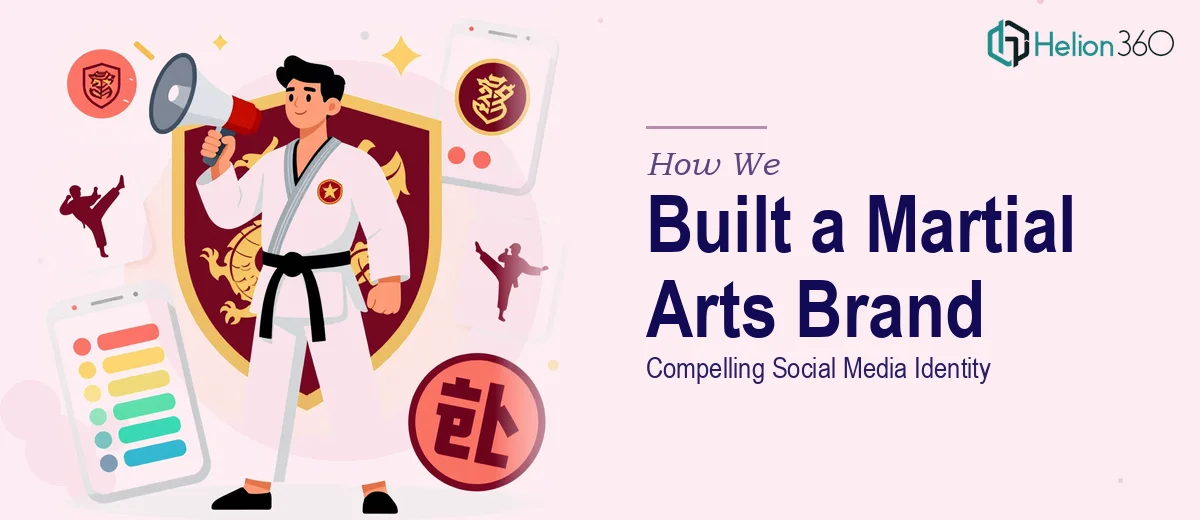 How We Created a Compelling Social Media Brand Identity for a Martial Arts School
