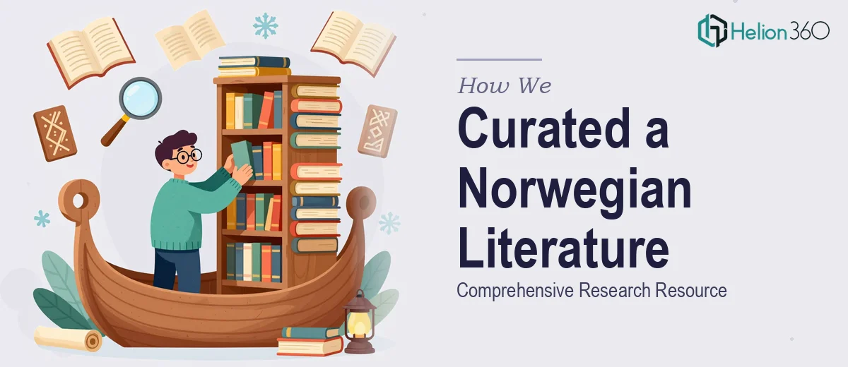 How We Curated a Comprehensive Norwegian Literature Research Resource
